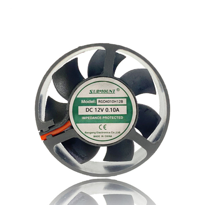 40x40x10mm فن DC براشلس 5V 12V DC Axial Cooling Fan قاب گرد برای تجهیزات ویدئویی